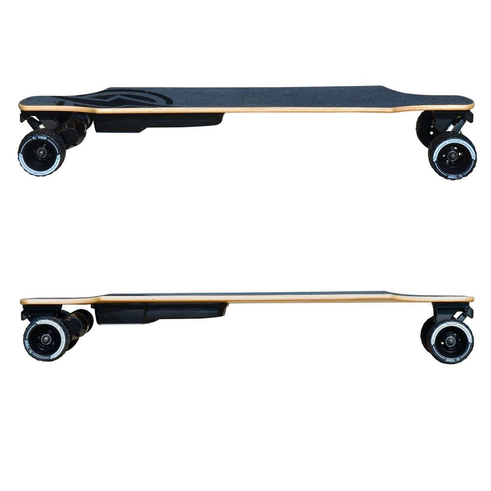 Atom Electric B18-DX (2-in-1) All Terrain / Street Longboard Skateboard - 180Wh Lithium Battery - 1800W Dual Motors